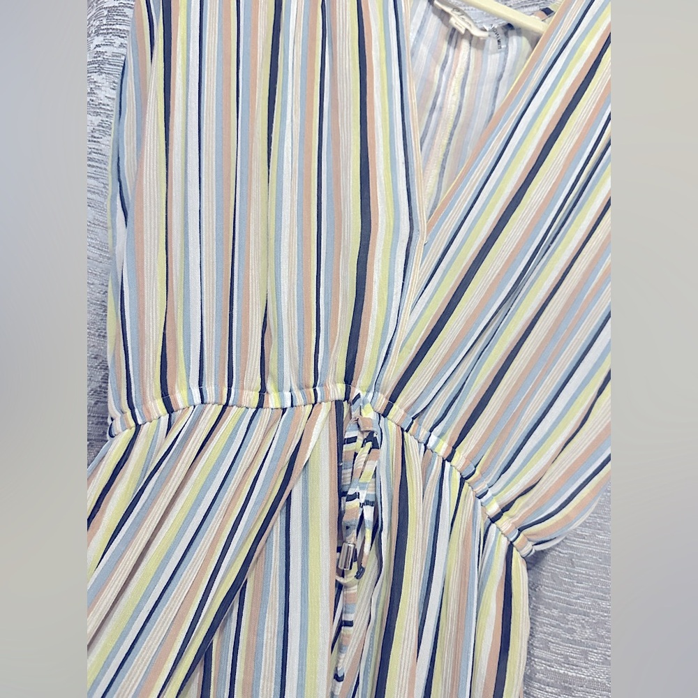 Striped Multicolor Maxi Dress
